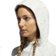 Adidas Terrex Sport 2 Street Women's Pullover Hoodie, White Melange/Grey Three, Large, CW2307-L