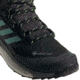 Adidas Terrex Free Hiker GTX Shoes - Womens, Core Black/Acid Mint/Hi-Res Yellow, 10, FX4667-001-10