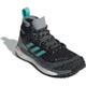 Adidas Terrex Free Hiker GTX Shoes - Womens, Core Black/Acid Mint/Hi-Res Yellow, 10, FX4667-001-10
