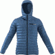 Adidas Terrex Lite Down Hooded Jacket - Men's-Core Blue-Medium