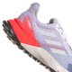 Adidas Terrex Soulstride Trailrunning Shoes - Womens, Violet Tone/Crystal White/Solar Red, 7, FY9258-538-7