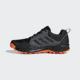 Adidas Terrex Tracerocker Trail Running Shoe - Men's, Black/Carbon/Hi-Res Orange, 9, AC7948-9