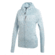 Adidas Terrex Tracerocker Women's Hooded Fleece Jacket, Ash Grey, Medium, CF9864-M