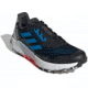Adidas Terrex Agravic Flow 2 Trail Running Shoes - Mens, Core Black/Blue Rush/Turbo, 10.5, GZ8888-10-5