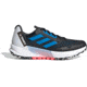 Adidas Terrex Agravic Flow 2 Trail Running Shoes - Mens, Core Black/Blue Rush/Turbo, 10.5, GZ8888-10-5