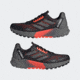 Adidas Terrex Agravic Flow Trail Running Shoes 2.0 - Mens, Black/Grey Four/ White, 12US, HR1114-12