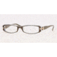 Adrienne Vittadini AV 7043 Eyeglasses Styles Olive Frame w/Non-Rx 48 mm Diameter Lenses