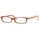 Adrienne Vittadini AV7011-617-5015 Eyeglass Frames 50 mm Lense Diameter / Black-Lavender Frame w/Non-Rx Lenses