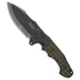 Adv Tactical ADV Tactical Pitboss 2 Button Lock Knife OD Green Frag Titanium 3.7" Two Tone, Gray/Green, CPM S35VN, adult, BHQ-227527