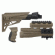 USED ATI Outdoor AK-47 Elite Package Mil-Spec Stock w/ TactLite Cheekrest, Strikeforce Handguard, X1 Pistol Grip, Scorpion Recoil System, Flat Dark Earth, One Size, B-2-20-1092-EDEMO2, Condition Like New, Inspect and Rebox