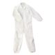 VWR Coverall Irradiated w/ Attached Hood and Fluid-Impervious Boot Covers Medium Case of 25, 414004-450