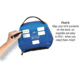 Adventure Medical Kits Mountain Series Custom Medical Kit Bag, Blue, 3085-0120
