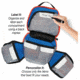 Adventure Medical Kits Mountain Series Custom Medical Kit Bag, Blue, 3085-0120