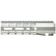 Aero Precision AR15 ATLAS R-ONE M-LOK Handguard - Uncoated, 4.8in, Raw - Aluminum, APRA500708MA
