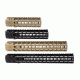 Aero Precision AR15 Enhanced KeyMod Handguard, Gen 2, FDE Cerakote, 9in, APRA100249C