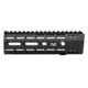 Aero Precision AR15 Enhanced M-LOK Handguard, Gen 2, Anodized Black, 7.3in, APRA100269C