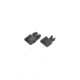Aero Precision AR15 Flip-Up Sight Set, Black, APRH100703