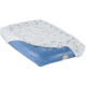 Aerobed Airbed Kids Single High Air Mattress W/ 120V Handheld Pump Combo, Includes Fleece Fitted Sheet, Blue, 50 x 25 x 4 in 2000011234