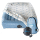Aerobed Airbed Kids Single High Air Mattress W/ 120V Handheld Pump Combo, Includes Fleece Fitted Sheet, Blue, 50 x 25 x 4 in 2000011234