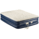 Aerobed Airbed Memory Foam Air Mattress W/ 120V Built in AC Pump, Blue / White, Queen 2000015885