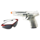 Aftermath Stunt Police 2020 Airsoft Spring Pistol,6mm cal,15 rnd,Clear w/Stunt Police Eyewear 611167254