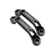 Agency 6 6in Billet Grab Handles, Pack of 2, Black, 6 Handle-Black