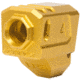 Agency Arms 118 Dual Port Smith &amp; Wesson M&amp;P9 1.0 Barrel Compensators, Gold, 118-M1-GLD