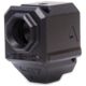 Agency Arms 417 Single Port Barrel Compensators, Glock 43, Black, 417S-G43-BLK