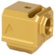 Agency Arms 417 Single Port Compensator, Glock 17/19/34 Gen3, Gold, 25C-417G3-SPCG