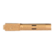 Agency Arms Premier Line Compatible Non-Threaded Glock 19 Pistol Barrels, Fluted Flush Cut, Gold, PLG19FCTiN