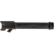 Agency Arms Syndicate Drop-In Match Grade Barrel, Threaded, Glock 19 Gen1-4, 1-10 Twist, 1/2x28, Thread Protector, DLC, Black, SYN19TDLC