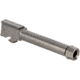 Agency Arms Syndicate Drop-In Match Grade Barrel, Threaded, Glock 19 Gen1-4, 1-10 Twist, 1/2x28, Thread Protector, Stainless Steel, Silver, SYN19TSS