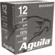 Aguila Ammunition Field 12 Gauge 1 oz 2.75in 0 Shotgun Buckshot Ammo, 25 Rounds, 1C1200BA