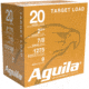 Aguila Ammunition Target Load Standard Velocity 20 Gauge 7/8 Oz 2.75 9 Shot Shotgun Ammo, 25 Rounds, 1CHB2039