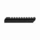 AIM Sports Inc 1/4In High, 5In Long Riser Mount, Black, Small, MT012L