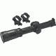 AIM Sports Inc 1-4x24G Tri-Illuminated First Focal Plane Scope/Mil-Dot Reticle/Rings JFF1424G