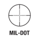 AIM Sports Inc 3-12X32 1 in.  Mil-Dot Reticle