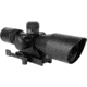 AIM Sports Inc 3-9x40 Dual Illuminated Scope w/Cut Sunshade/Rangefinder Reticle/QR Mount JTSDR3940G