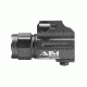AIM Sports Inc Sub-Compact CREE LED Weapon Light, White, 330 Lumens, Black, FQ330SC