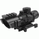 AIM Sports Inc 4X32 Tri-Ill. Scope, Black, Medium, Tri-Rail/Qrm/3/4 Circle JTHTQ432G