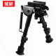 AIM Sports Inc 6in H. Style Spring Tension Bipod/Small BPHS01