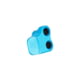 AIM Sports Inc AR-10/AR-15 Oversized AR Mag Release Extension, Anodized, Blue, Small, ARMR2BL, Blue, Small, ARMR2BL