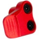 AIM Sports Inc AR-10/AR-15 Oversized AR Mag Release Extension, Anodized, Red, Small, ARMR2R