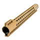 AIM Sports Inc AR-15 Free Float Keymod Handguard, 15 inch, Cerakote, Flat Dark Earth Tan, MTK556R-CFT