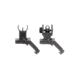 AIM Sports Inc AR Low Profile 45 Degree Flip-Up Sight Set, Black, Small, MT45FS