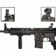 AIM Sports Inc AR/M4 Combo Kit/Carbine Quad Rail/Flip Up Sights/Vertical Grip/V1 ACAR01