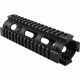 AIM Sports Inc AR/M4 Combo Kit/Carbine Quad Rail/Flip Up Sights/Vertical Grip/V1 ACAR01