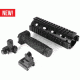 AIM Sports Inc AR/M4 Combo Kit/Carbine Quad Rail/Flip Up Sights/Vertical Grip/V2 ACAR02