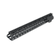 AIM Sports Inc AR10/LR308 15in High Keymod .308 Handguard, Black, Medium, MTK15H308