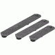 AIM Sports Inc Keymod Rail Covers, Black, PKRC6